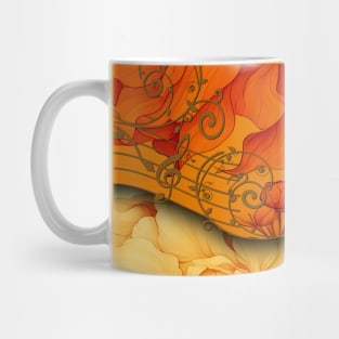 Elegant floral pattern design Mug